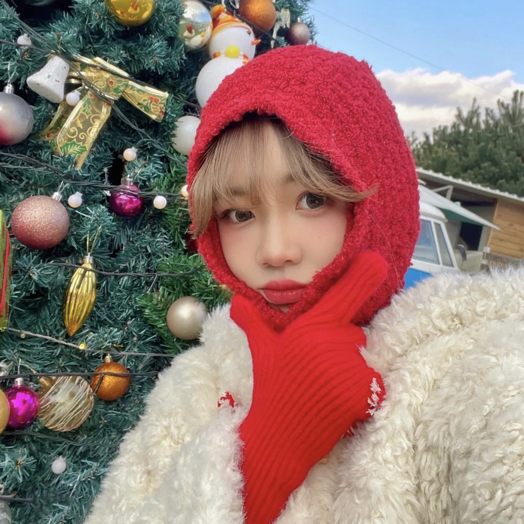 Ins Warm Ear Protection Simple Personality Comfortable Knitting Wool Hat