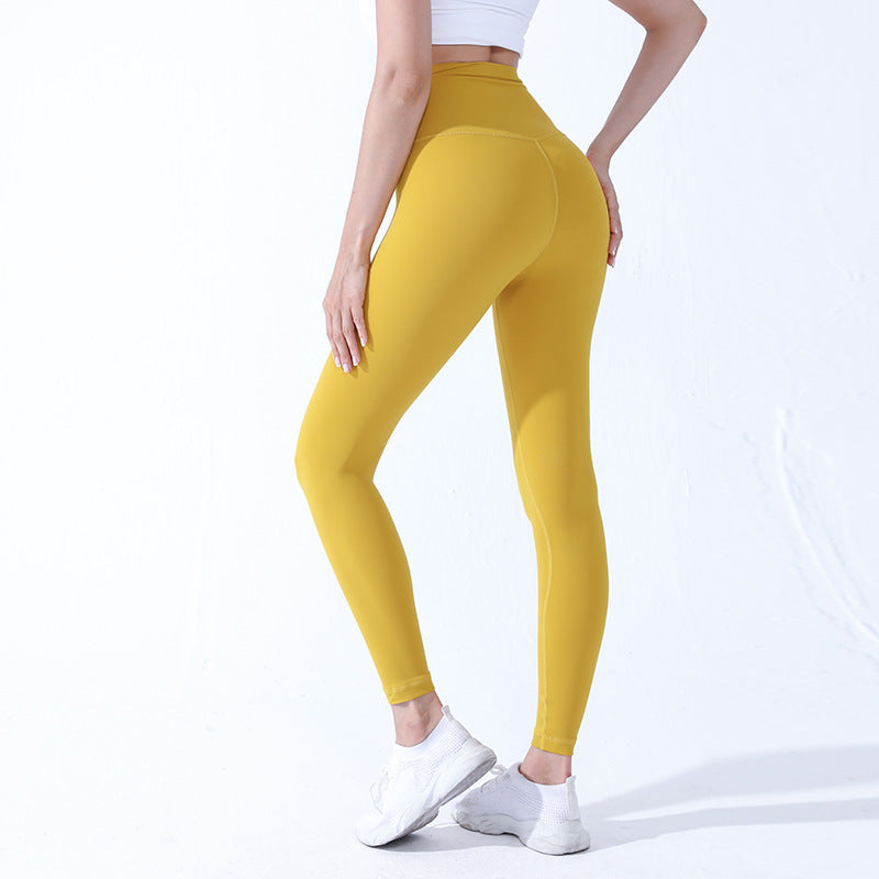 Women's Quick-drying Tight-fitting High-waist Hip-lifting Sports Fitness Pants