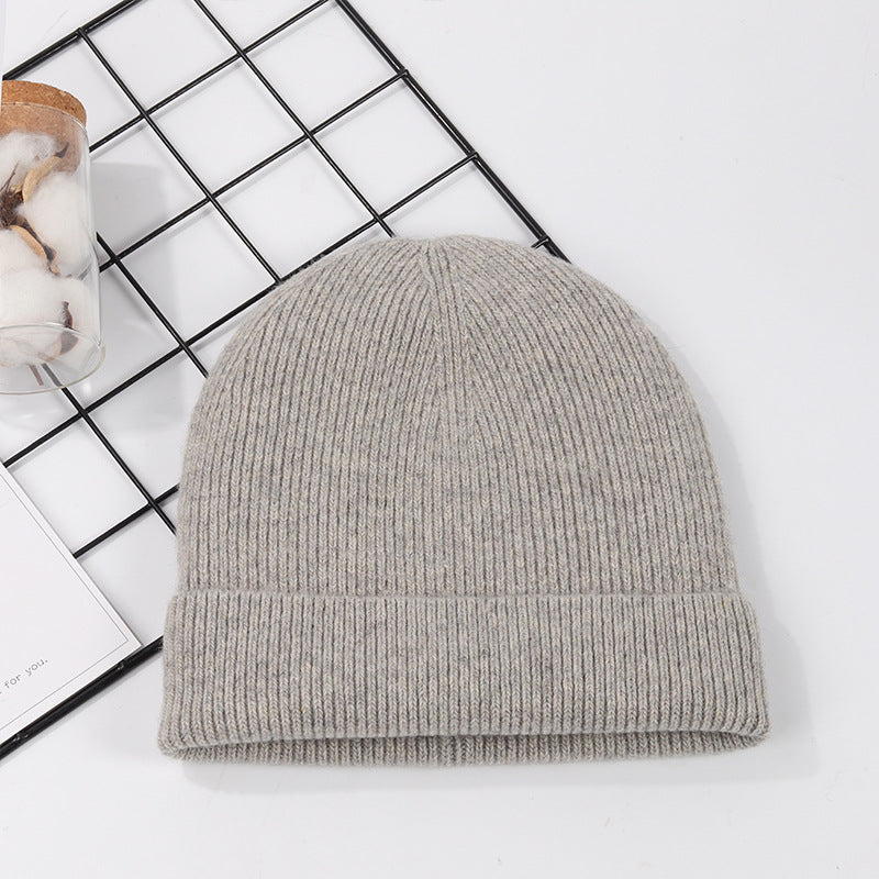 Korean Version Of Japanese Ins Style Cashmere Knitted Hat