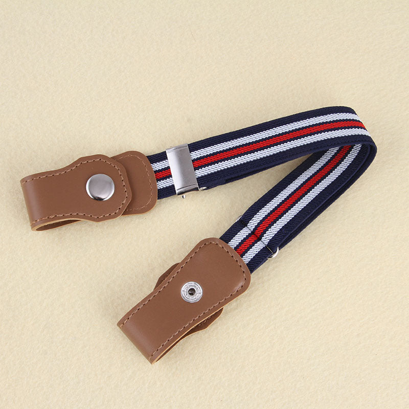 Children's Elastic Lazy Belt Snap
