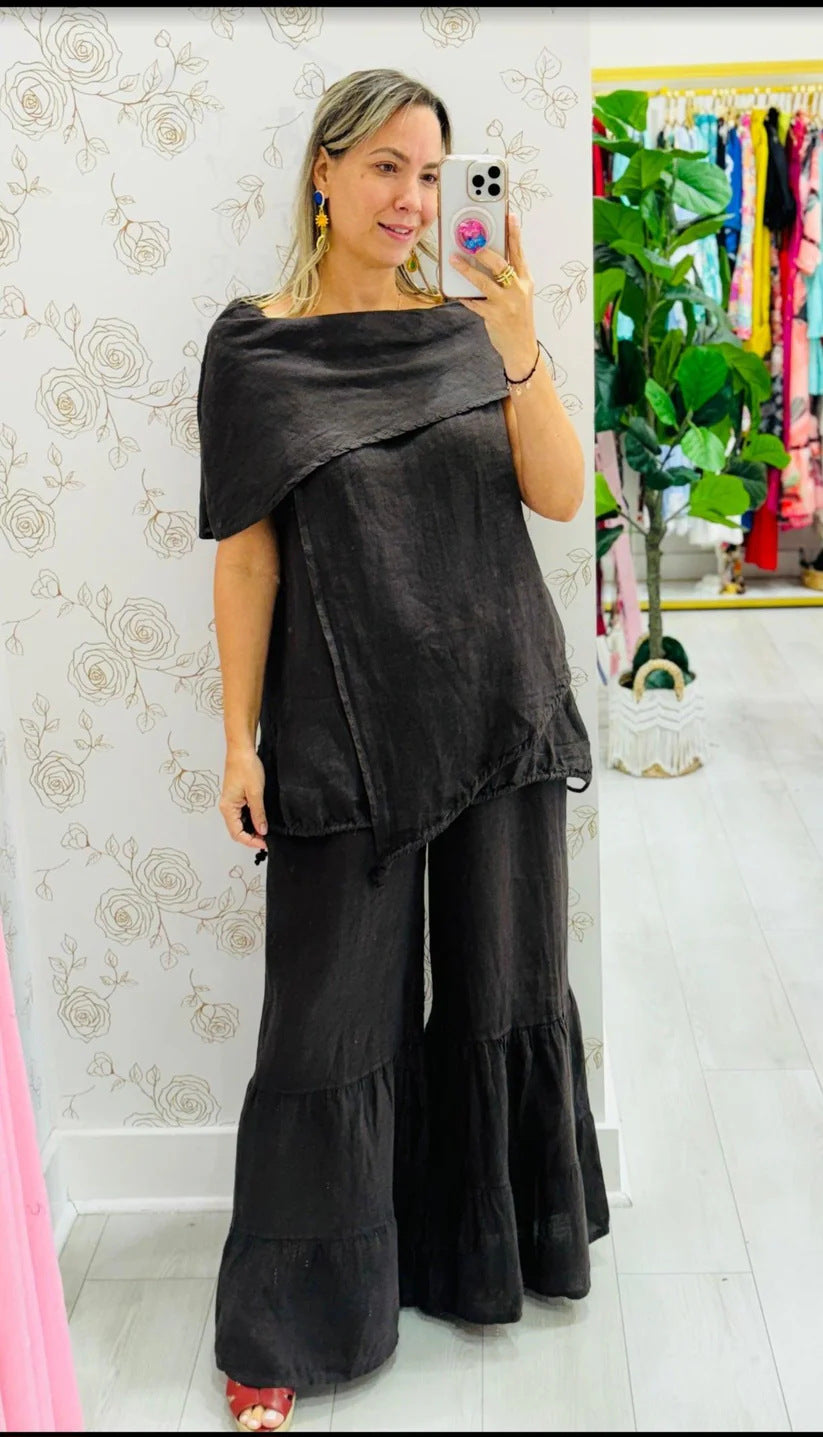 Women's Fashion Casual Loose Sleeveless Suit