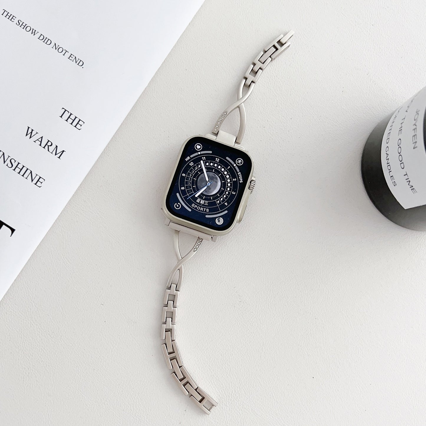 Starlight Series Metal Stainless Steel Strap