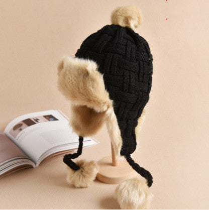 Korean Version Of Cashmere Knitted Wool Hat