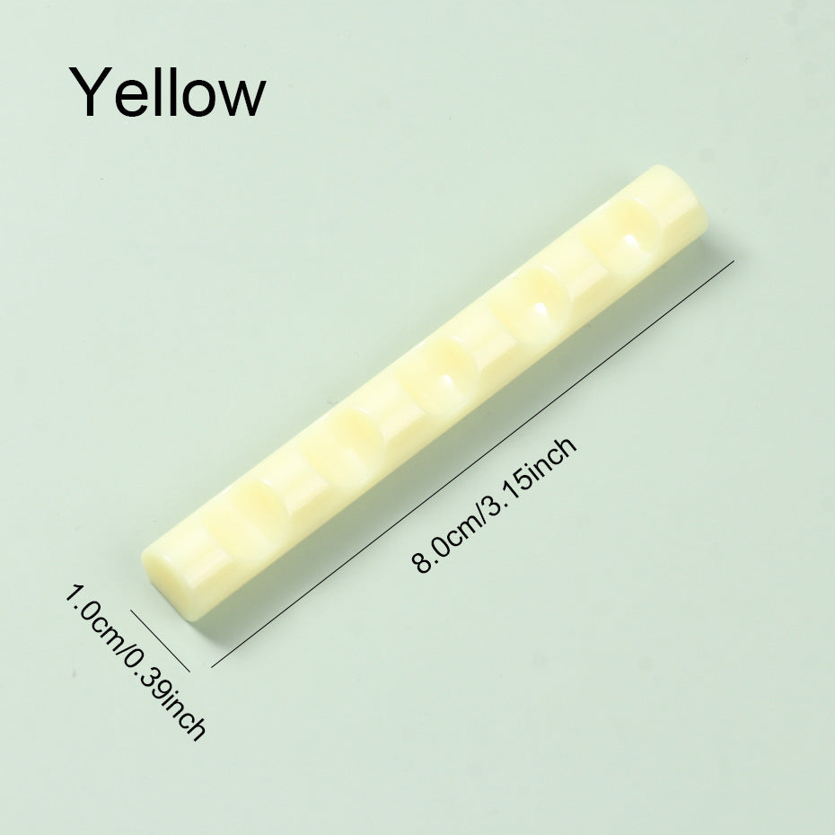 Manicure Pen Holder Acrylic Transparent Candy Color Multifunctional Color Mixing Brush Supporting Tool