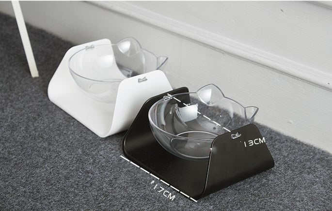 Protective cervical cat bowl