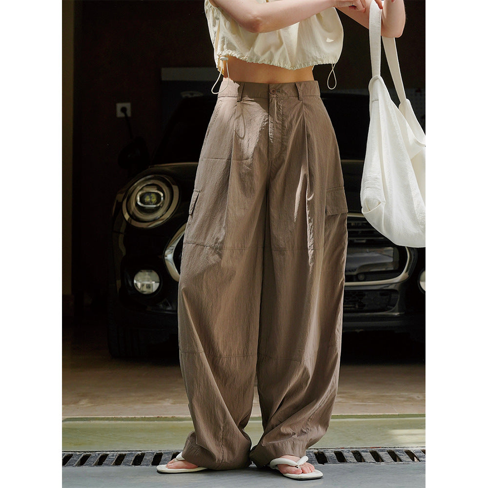 Japanese Street Fashionable Cool Wide-leg Overalls