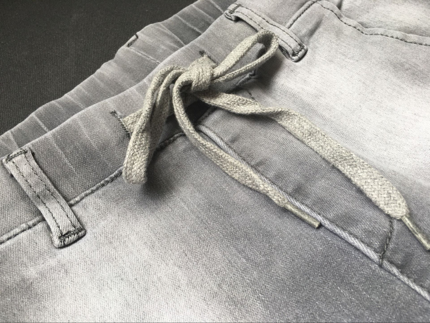 Stretch Jogging Casual Gray Plus Size Women's Pants
