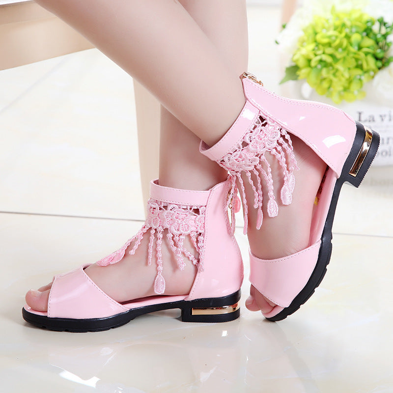 Soft-soled student Roman shoes