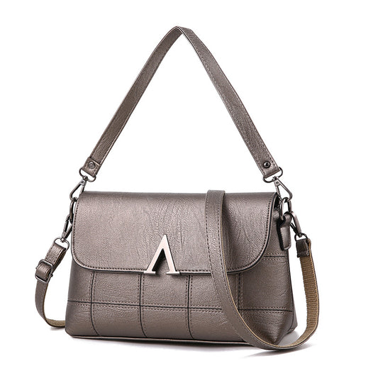 New fashion summer flip shoulder temperament mother package a package on behalf of middle-aged woman