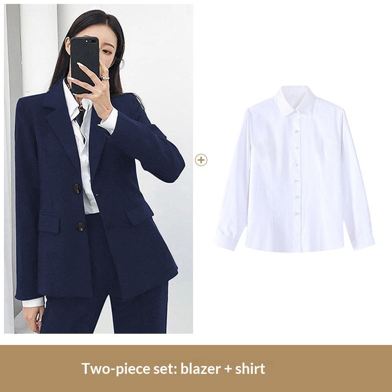 Black Suit Professional Attire Formal Business Wear Work Uniform
