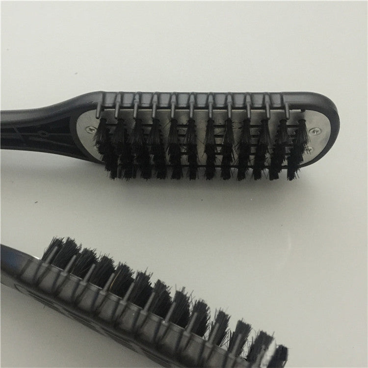 Hairdressing double side brush plywood pliers