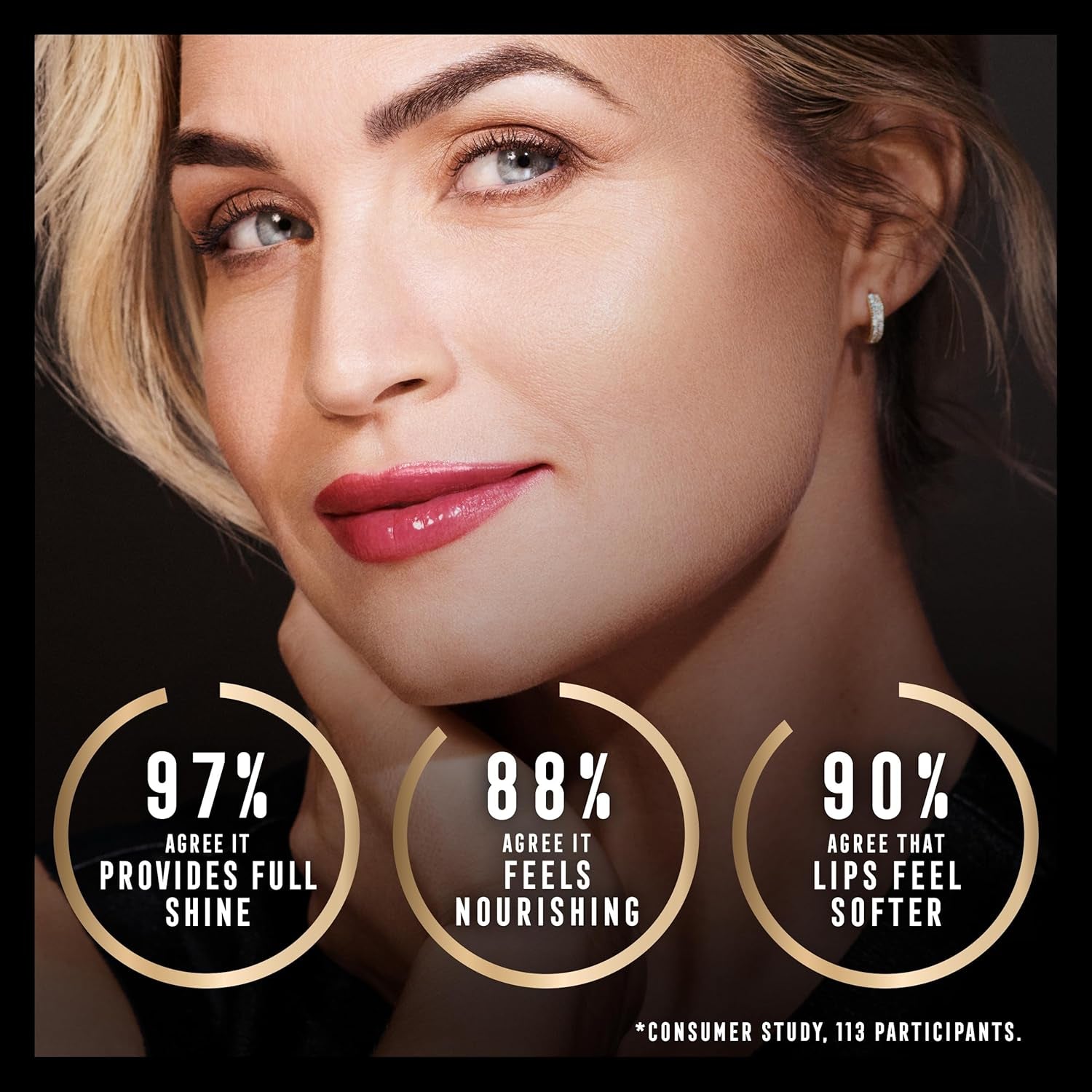 Max Factor 2000 Calorie Lip Glaze Labial 010, Cotton Candy, 4.4 Ml