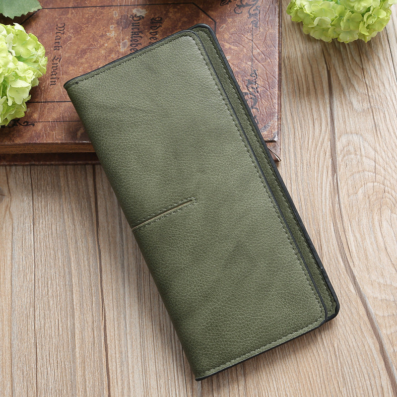 Female Multifunctional Simple Long Student Purse