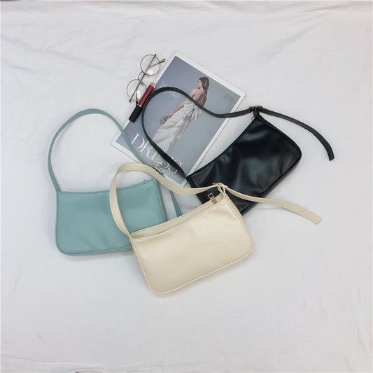 Soft leather baguette