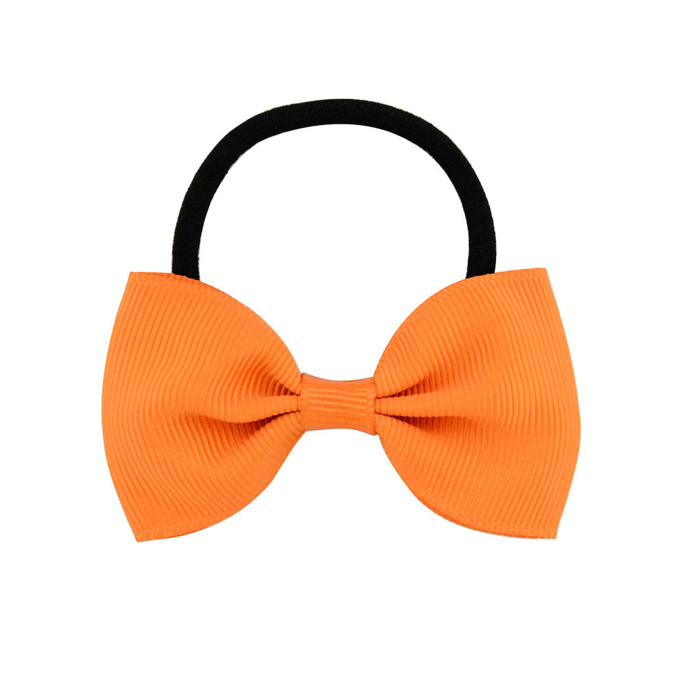 Children's bow hair circle