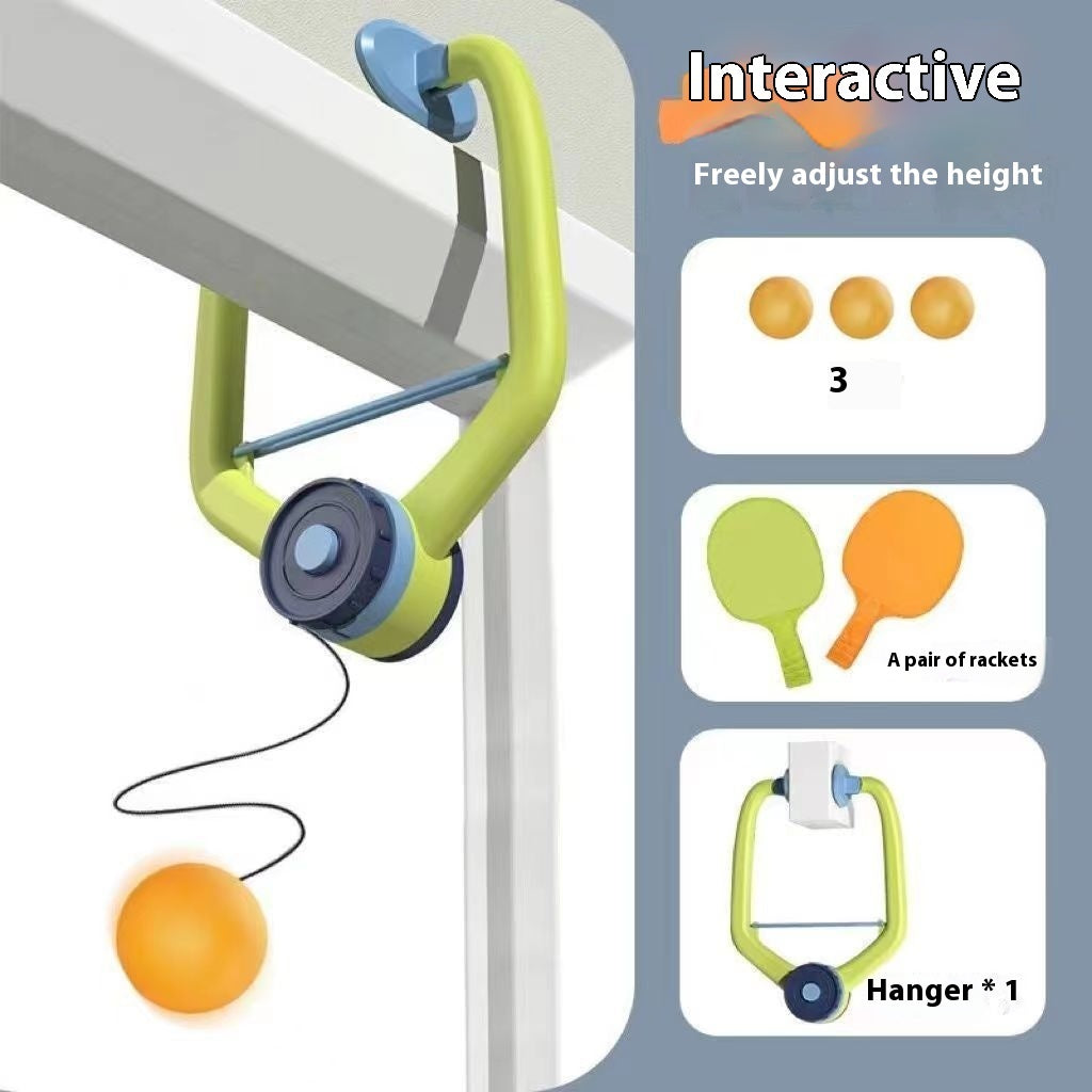 Children's Table Tennis Ball Trainer Door Frame Hanging Indoor