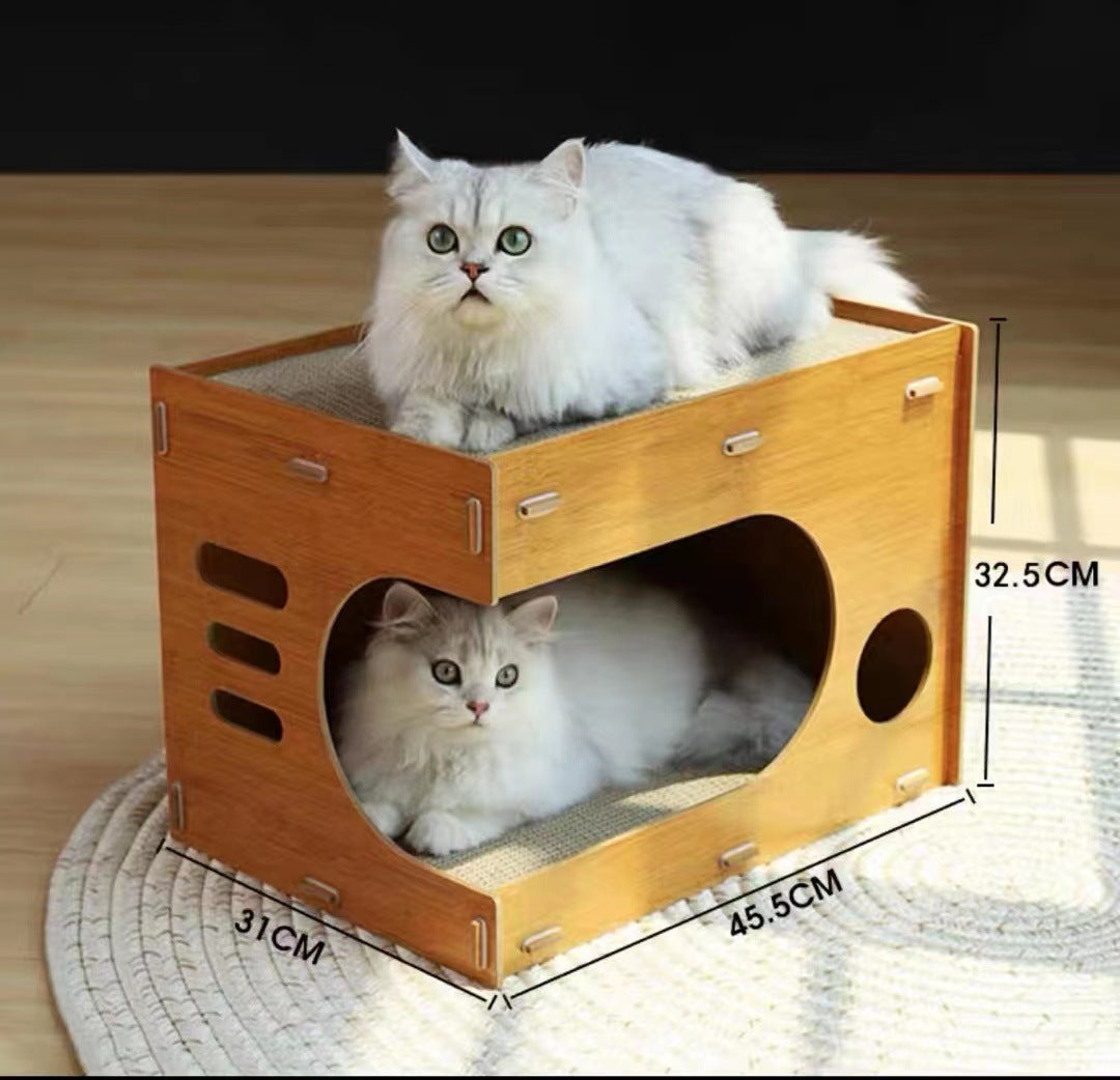 Cat Scratch Board Integrated Wear-resistant Non-chip Vertical Double Layer