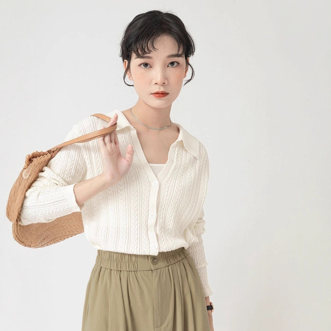 Women's New Designer Niche Long Sleeve Sweater