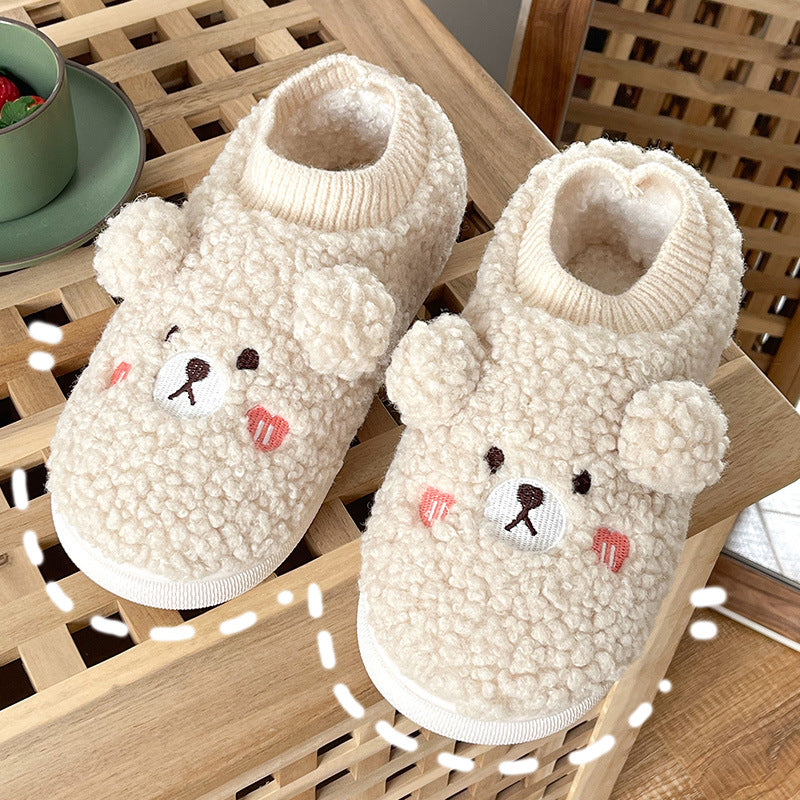 Non Slip Cartoon Cute Plush Slippers