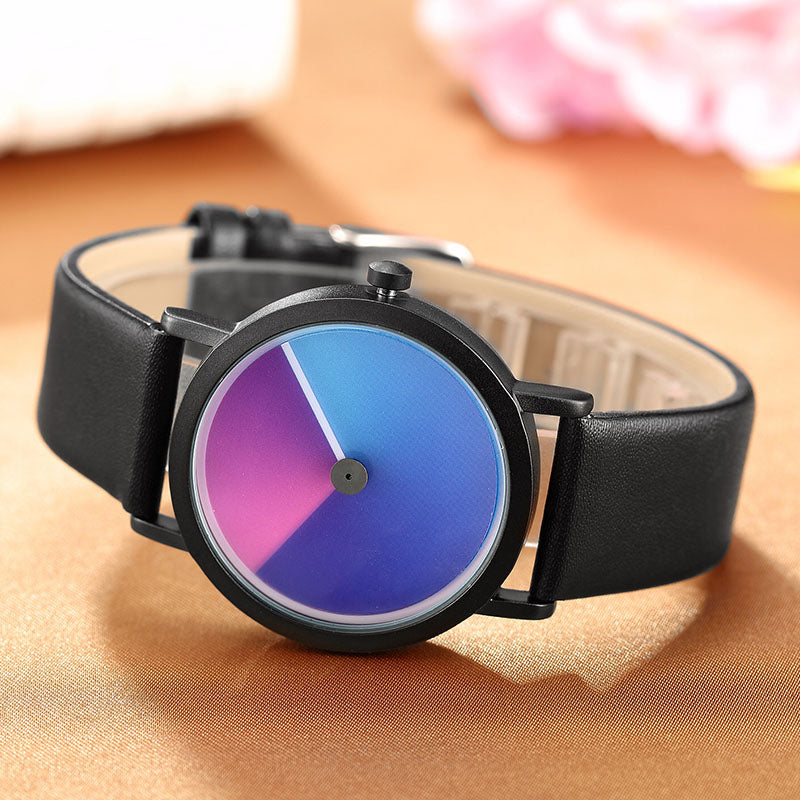 Gradient quartz watch