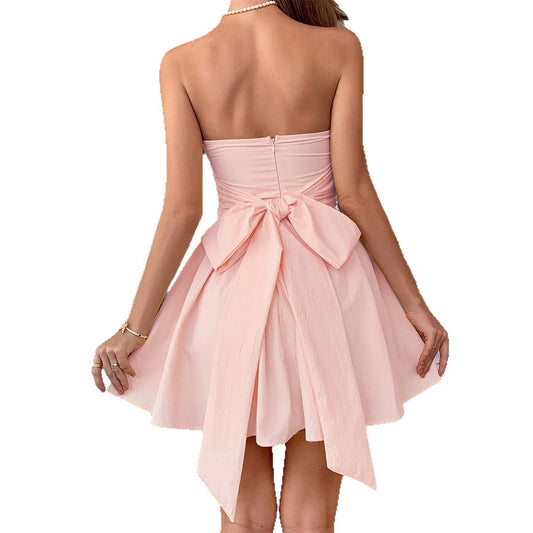 Fengming Wan Midi-length Strapless Dress Women's Clothing