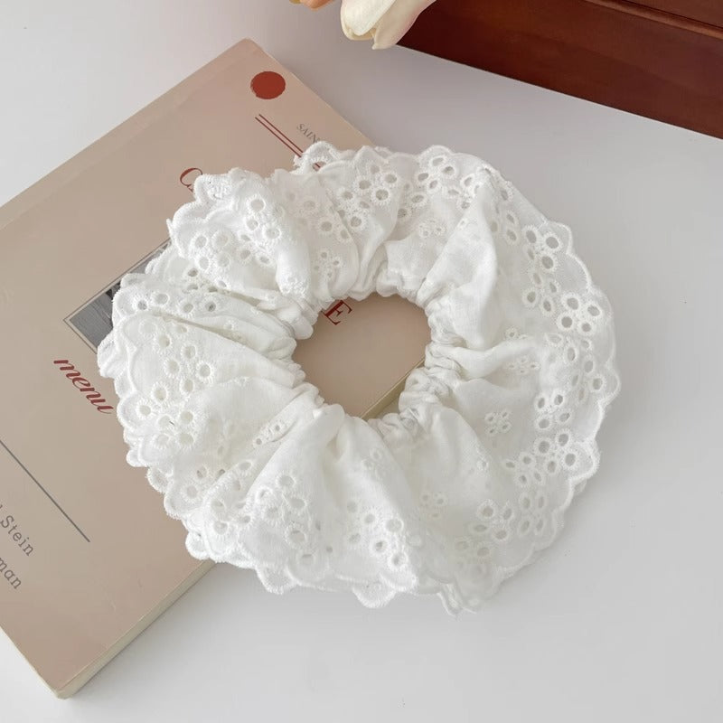 Retro Large Intestine Hair Band Female Hair Rope