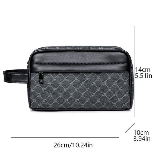 Men's Clutch Fashion Vintage Printed Handbag