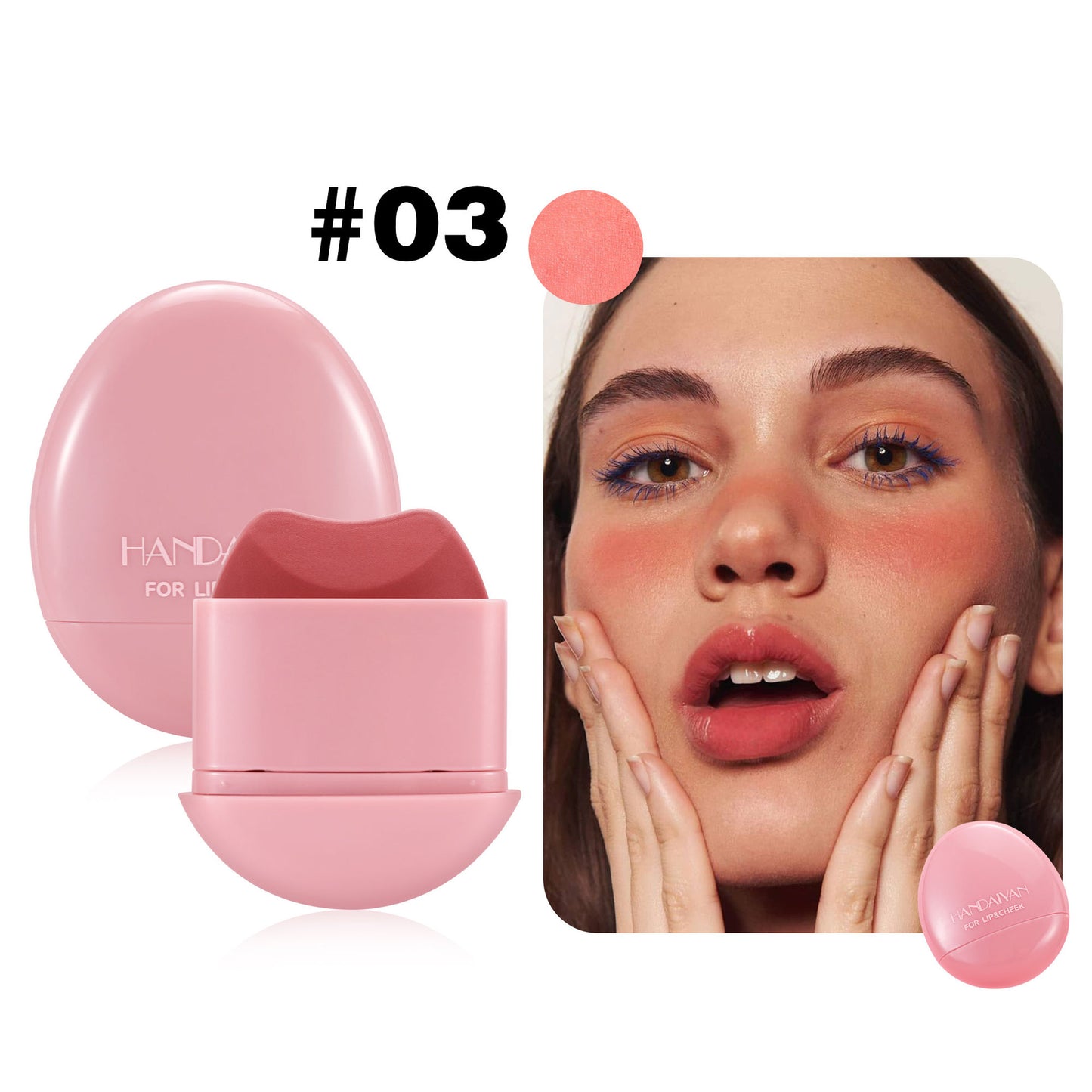 Pebble Easy To Color Monochrome Matte 5-color Blush