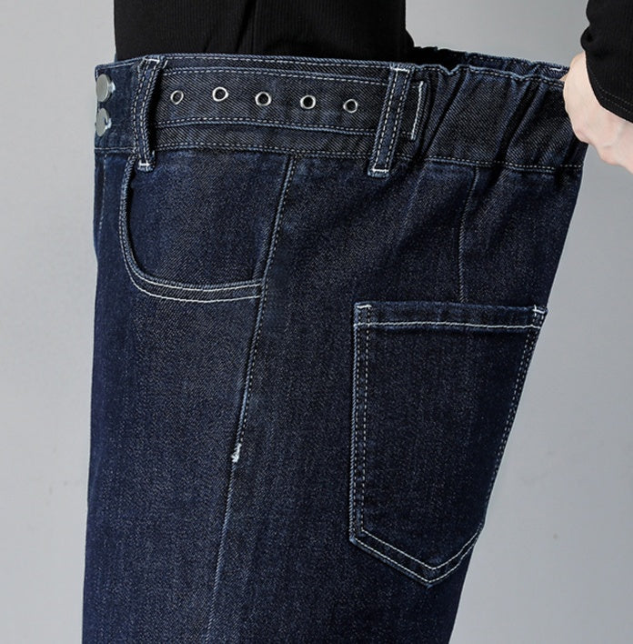 Straight Loose High Waist Slimming Radish Daddy Female Pants