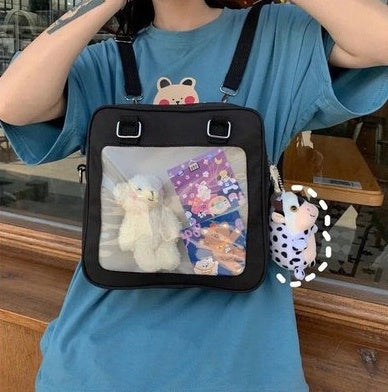 Anime Two Yuan Japanese 20cm Doll Bag For Female Students