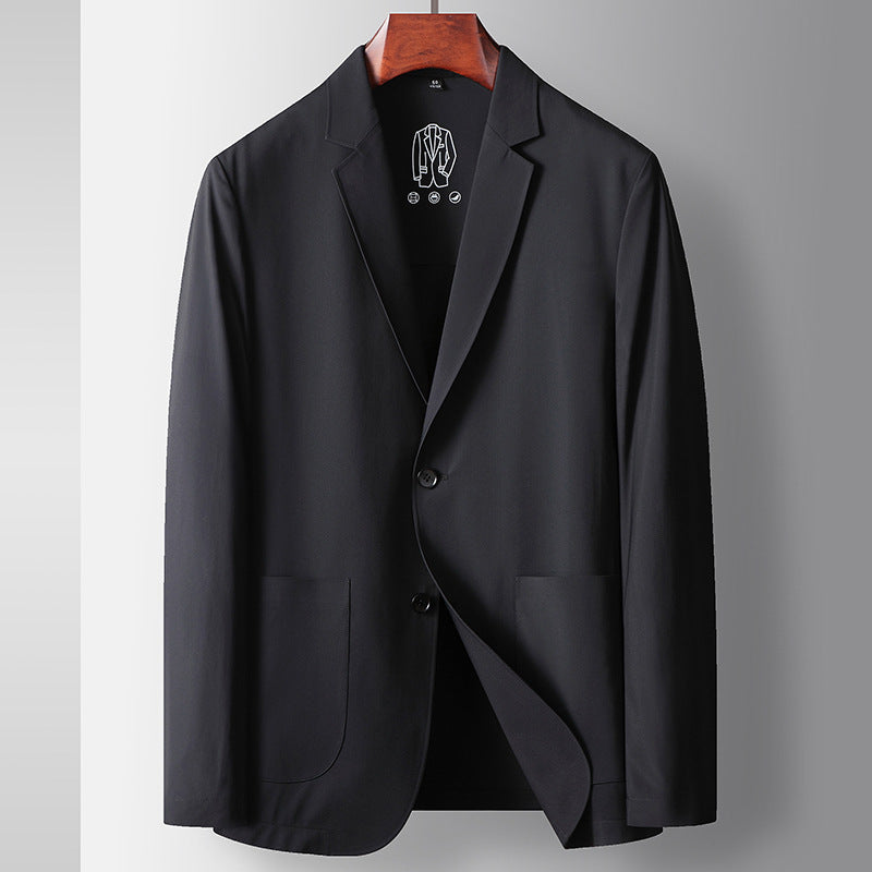 Solid Color Thin Cool Suit Jacket