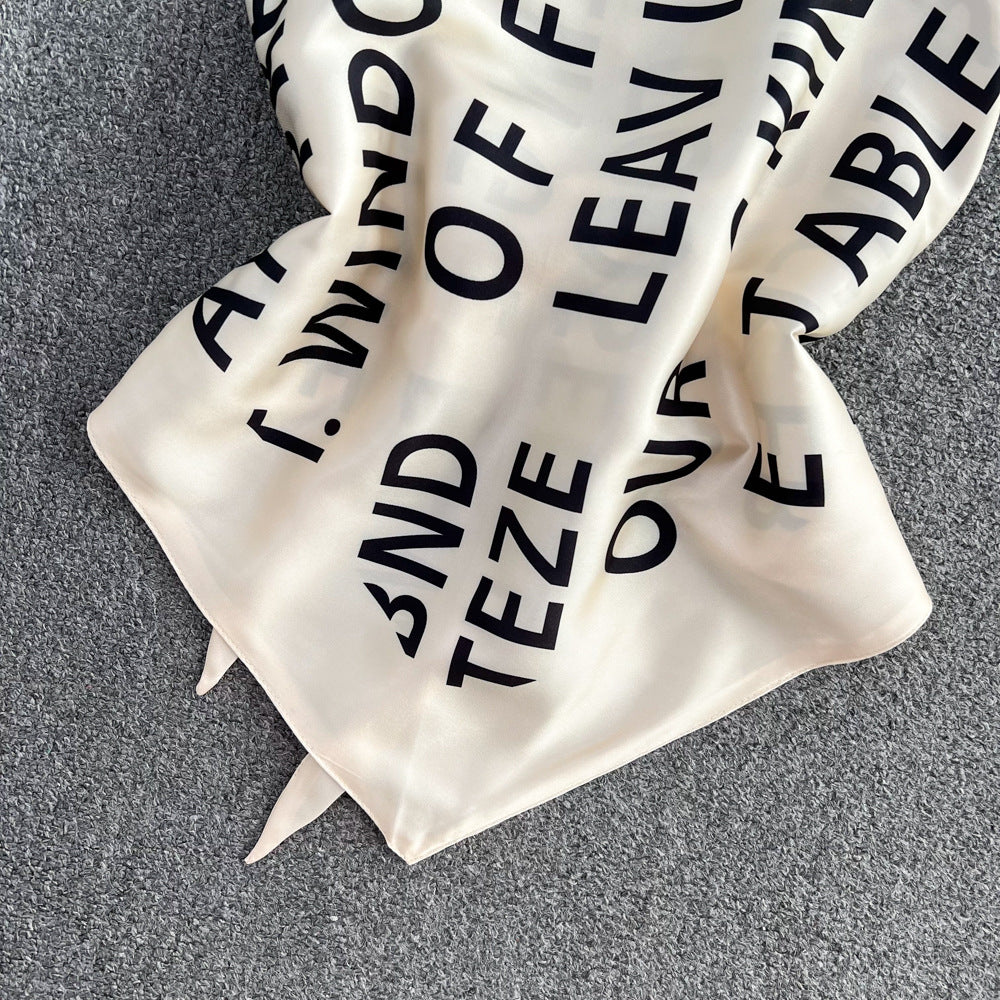 Triangle Belly Pocket Letter Bra Scarf Vest