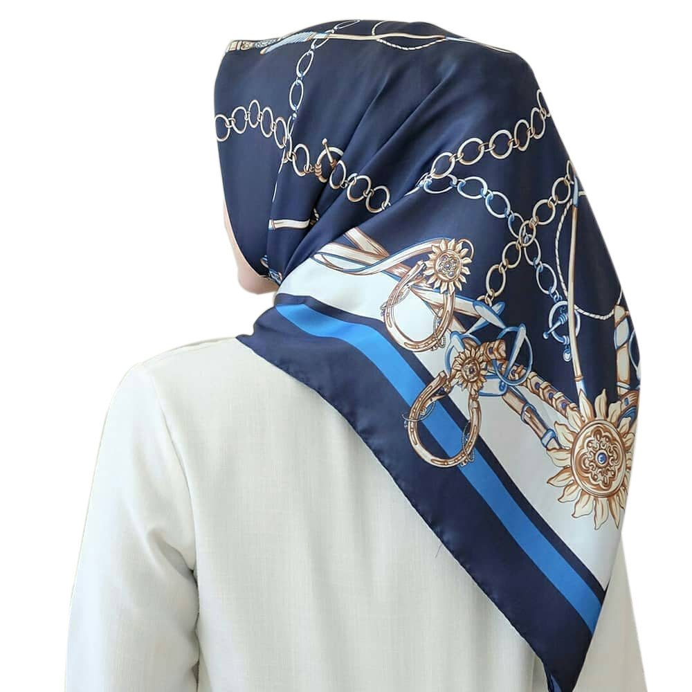 Explosive Leopard Printed Large Square Scarf