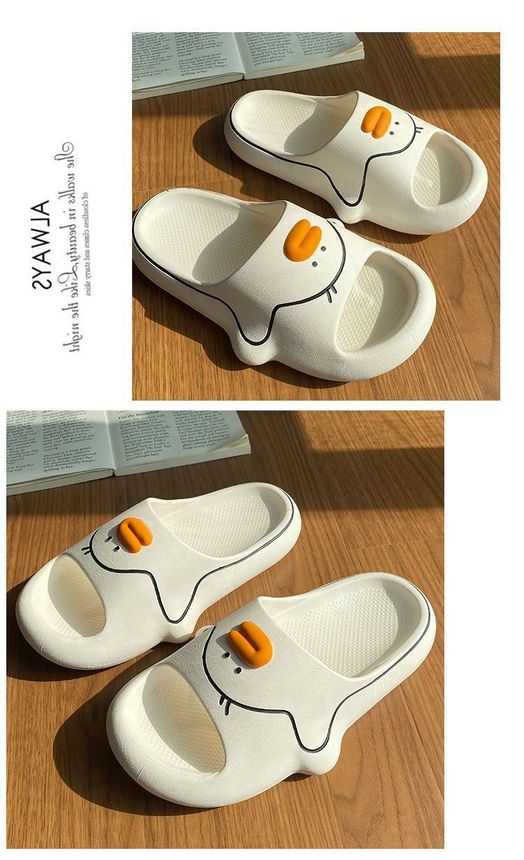 Women's Sandals Summer Student Dormitory Cute Girl Heart Indoor And Outdoor Non-slip Platform