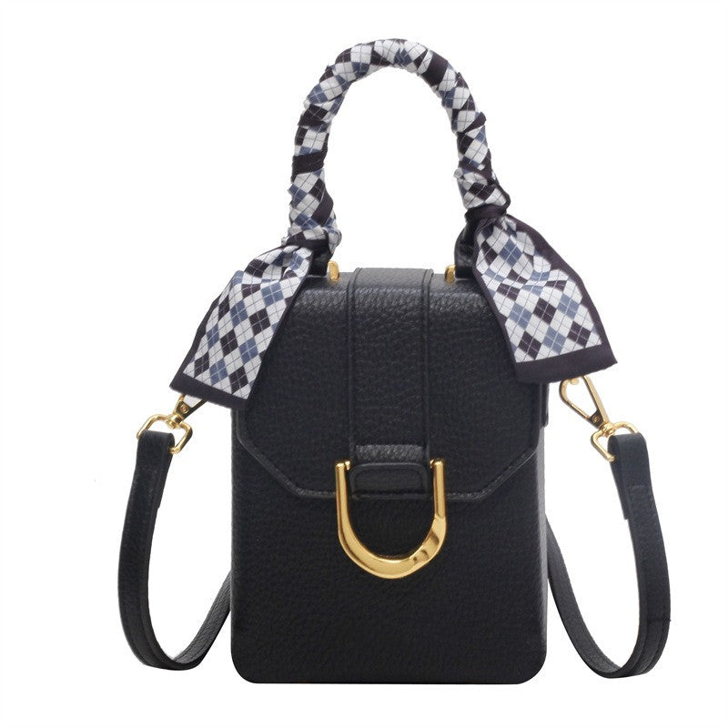 Nyt Fashion Halstørklæde Dekoration Håndtaske Dame Alsidig Crossbody