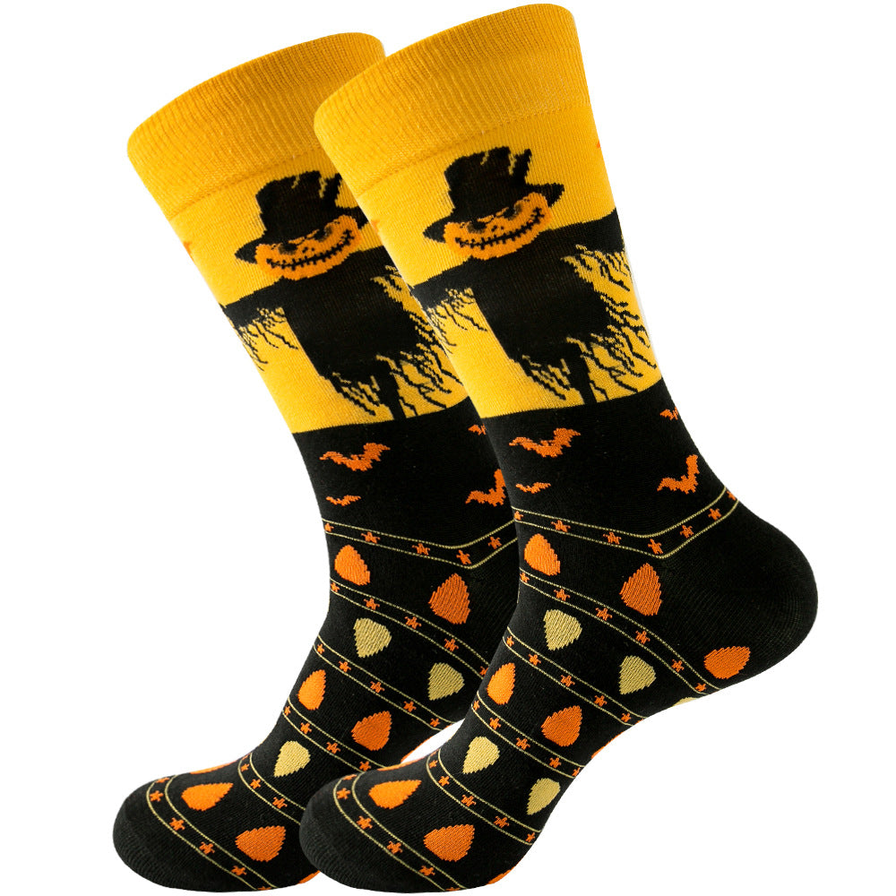 New Halloween Men's And Women's Skull Socks