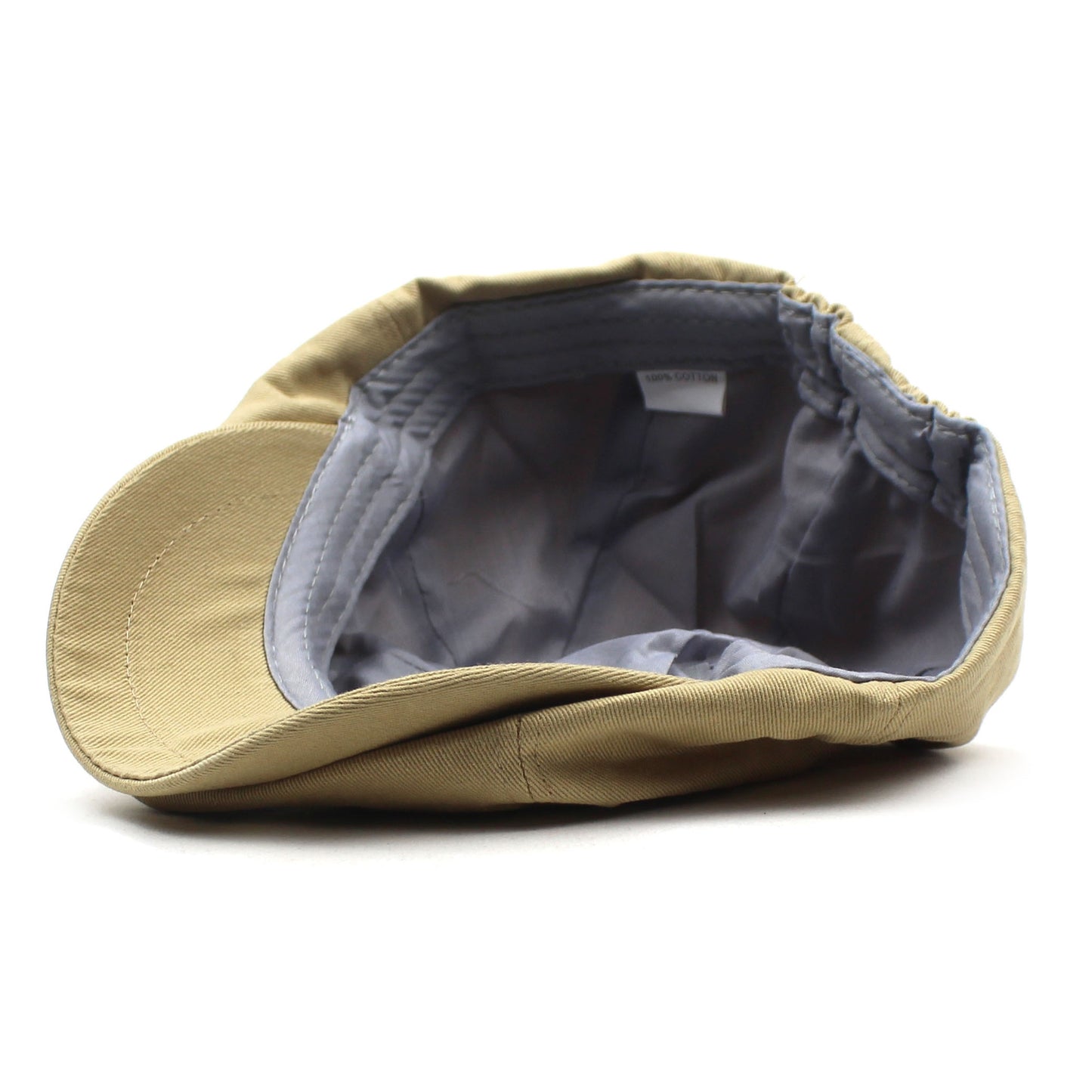 Cotton Hat Men's And Women's Beret Retro Solid Color Peaked Cap