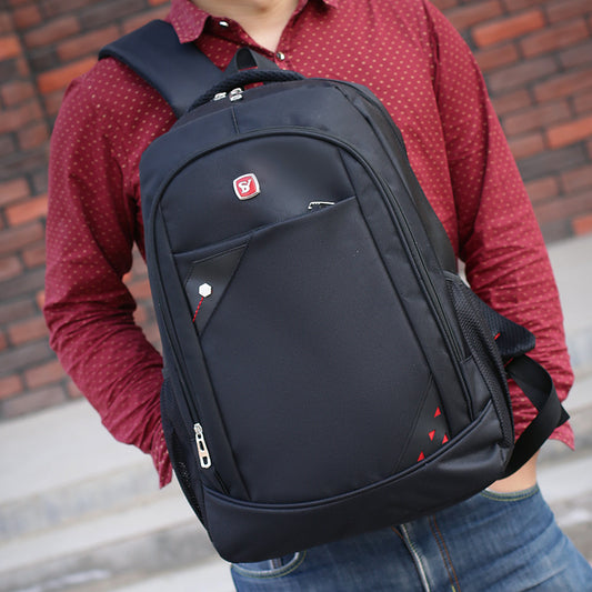 New men's casual fashion cloth Oxford multifunctional light backpack Backpack Capacity