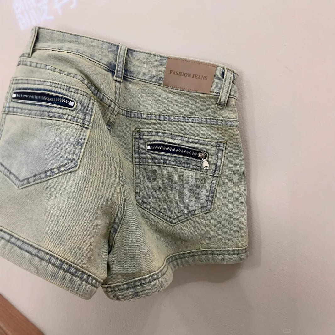 Stylish Minimalist Design Womens Cropped Jeans