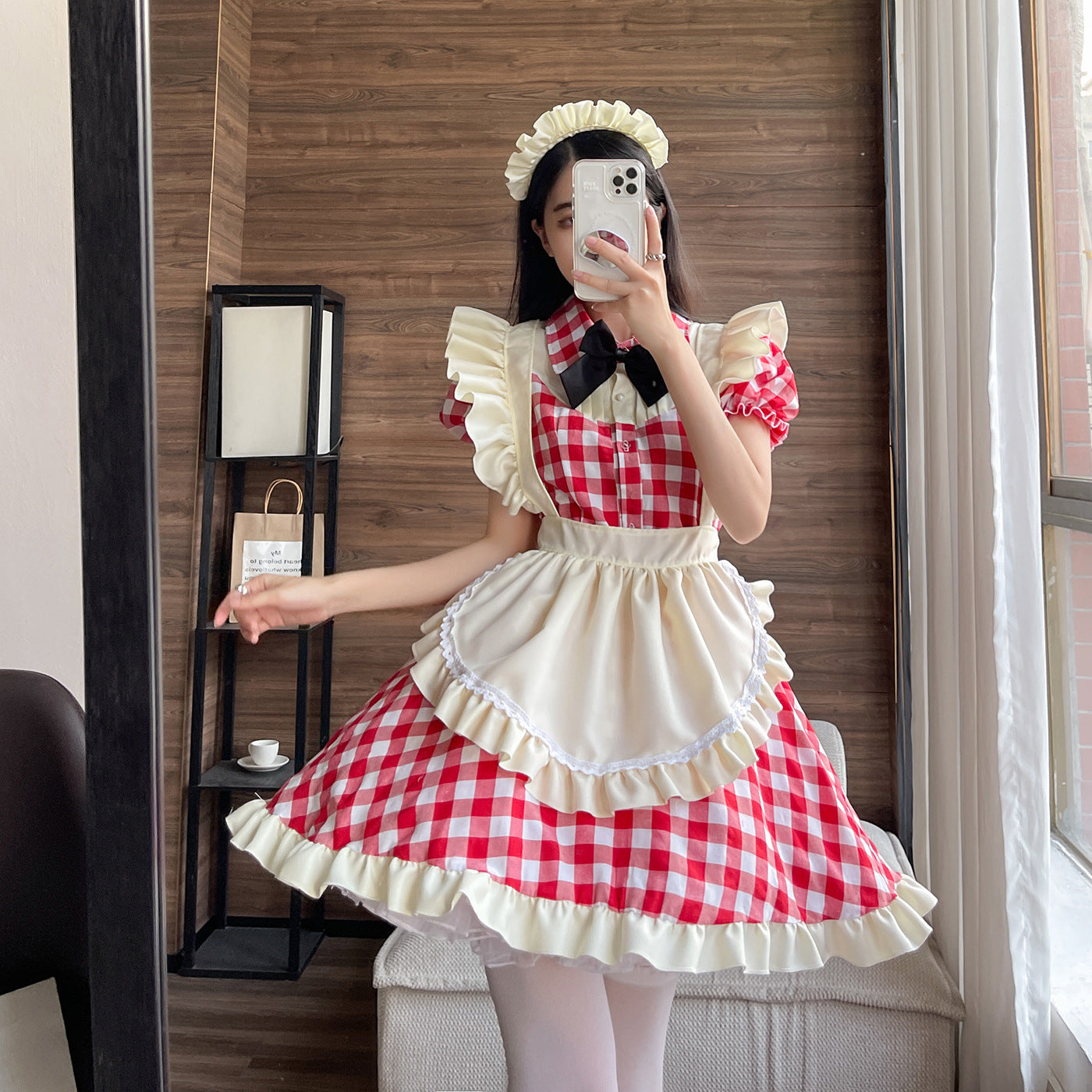 Lolita Maid Costume Cosplay Uniform Dress