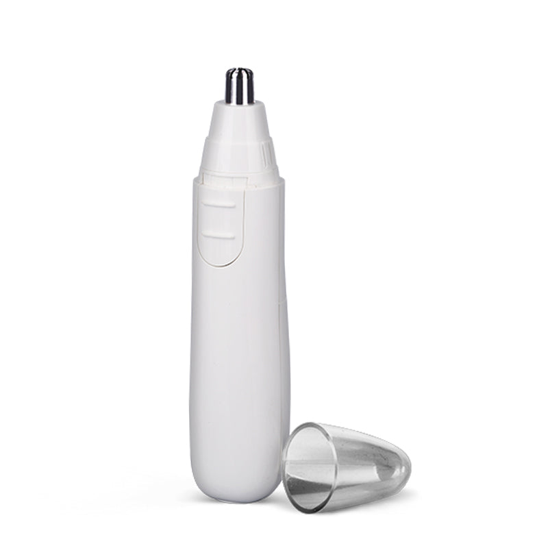 Portable electric nose hair trimmer