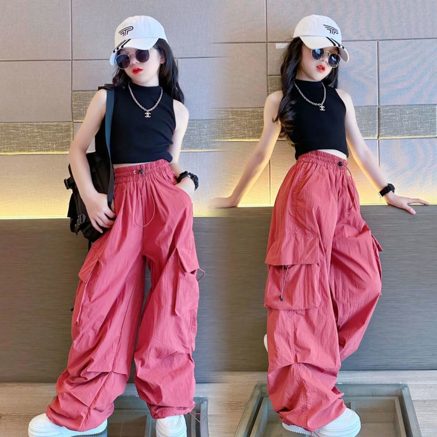 New Fashion Children's Summer Suit Quick-drying Pants
