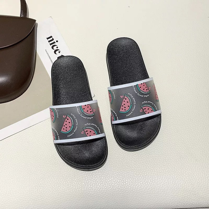 Women's sandals indoor antiskid PVC slippers