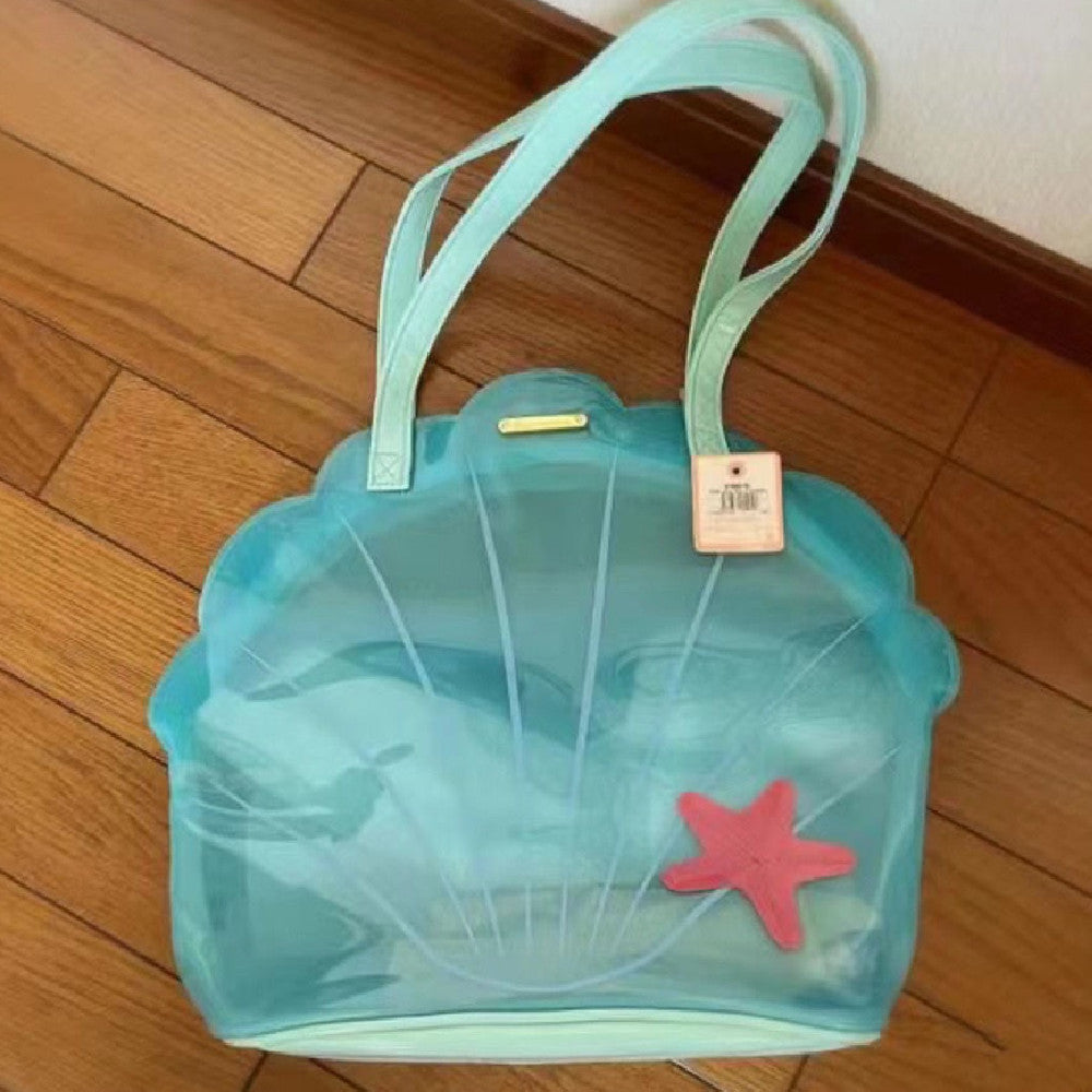 Summer Transparent Pvc Shell Shoulder Handbag