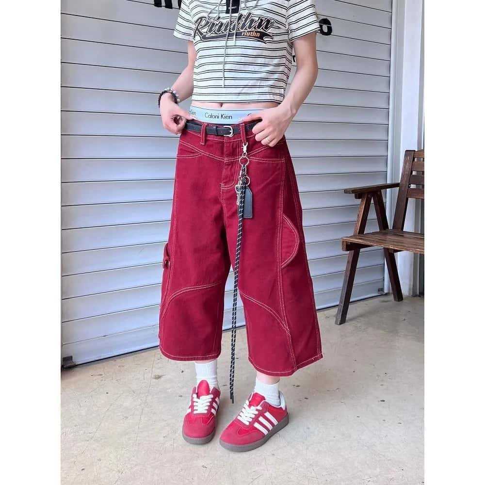 New Womens Relaxed-fi Casual Stylish Versatile And Vintage Pants