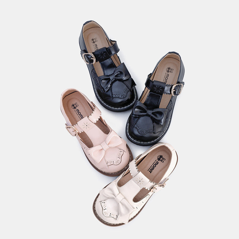 Girls Leather Children's Single Shoes Princess Shoes Children's Shoes Soft Sole