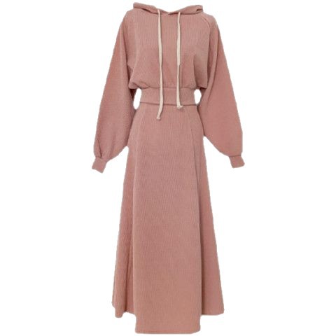 Womens Fashionable Casual Sweatshirt And Skirt Set