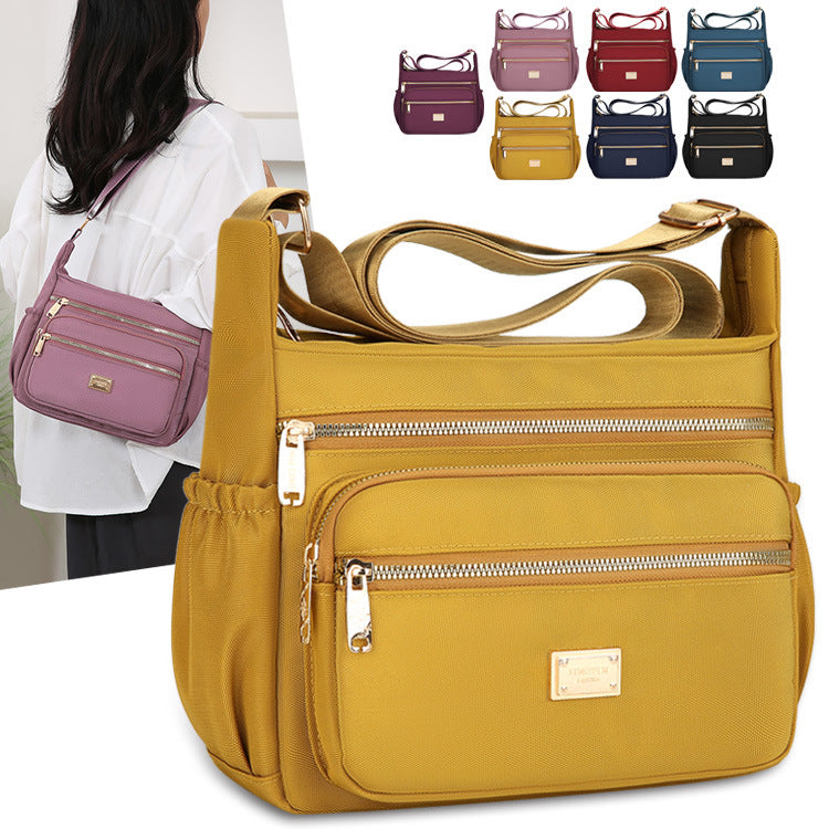 Multi-compartment Versatile Shoulder Bag Perfect For Moms In Their Middle Yearsideal For Commuting And Everyday Outings