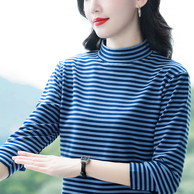 Women's AutumnWinter New Inner-Layer Warm Long-Sleeve Top