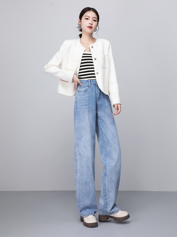 Women's Tall Narrow Wide-leg Jeans